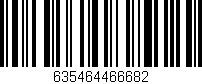 Código de barras (EAN, GTIN, SKU, ISBN): '635464466682'