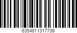 Código de barras (EAN, GTIN, SKU, ISBN): '6354811317739'