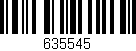 Código de barras (EAN, GTIN, SKU, ISBN): '635545'