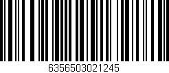 Código de barras (EAN, GTIN, SKU, ISBN): '6356503021245'