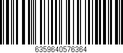Código de barras (EAN, GTIN, SKU, ISBN): '6359640576364'