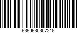 Código de barras (EAN, GTIN, SKU, ISBN): '6359660807318'