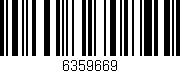 Código de barras (EAN, GTIN, SKU, ISBN): '6359669'