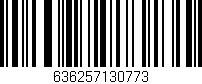 Código de barras (EAN, GTIN, SKU, ISBN): '636257130773'
