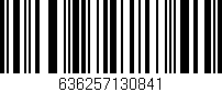 Código de barras (EAN, GTIN, SKU, ISBN): '636257130841'