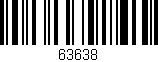 Código de barras (EAN, GTIN, SKU, ISBN): '63638'