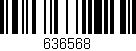 Código de barras (EAN, GTIN, SKU, ISBN): '636568'