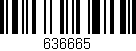 Código de barras (EAN, GTIN, SKU, ISBN): '636665'