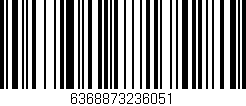 Código de barras (EAN, GTIN, SKU, ISBN): '6368873236051'