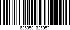 Código de barras (EAN, GTIN, SKU, ISBN): '6369501625957'