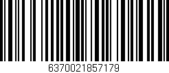 Código de barras (EAN, GTIN, SKU, ISBN): '6370021857179'