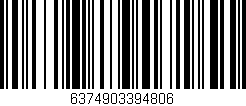 Código de barras (EAN, GTIN, SKU, ISBN): '6374903394806'