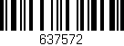 Código de barras (EAN, GTIN, SKU, ISBN): '637572'