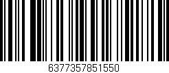 Código de barras (EAN, GTIN, SKU, ISBN): '6377357851550'