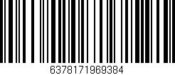 Código de barras (EAN, GTIN, SKU, ISBN): '6378171969384'