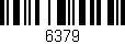 Código de barras (EAN, GTIN, SKU, ISBN): '6379'
