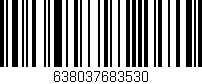 Código de barras (EAN, GTIN, SKU, ISBN): '638037683530'