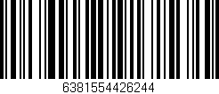 Código de barras (EAN, GTIN, SKU, ISBN): '6381554426244'