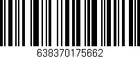 Código de barras (EAN, GTIN, SKU, ISBN): '638370175662'
