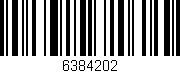 Código de barras (EAN, GTIN, SKU, ISBN): '6384202'