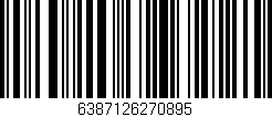 Código de barras (EAN, GTIN, SKU, ISBN): '6387126270895'