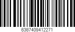 Código de barras (EAN, GTIN, SKU, ISBN): '6387409412271'