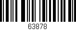Código de barras (EAN, GTIN, SKU, ISBN): '63878'