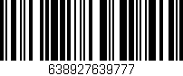 Código de barras (EAN, GTIN, SKU, ISBN): '638927639777'