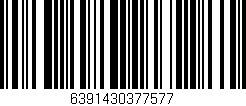 Código de barras (EAN, GTIN, SKU, ISBN): '6391430377577'