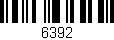 Código de barras (EAN, GTIN, SKU, ISBN): '6392'
