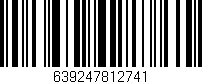 Código de barras (EAN, GTIN, SKU, ISBN): '639247812741'