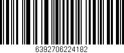 Código de barras (EAN, GTIN, SKU, ISBN): '6392706224182'