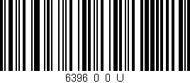 Código de barras (EAN, GTIN, SKU, ISBN): '6396_0_0_U'