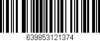Código de barras (EAN, GTIN, SKU, ISBN): '639853121374'