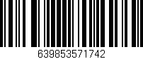 Código de barras (EAN, GTIN, SKU, ISBN): '639853571742'