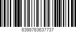 Código de barras (EAN, GTIN, SKU, ISBN): '6399783637737'
