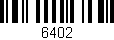 Código de barras (EAN, GTIN, SKU, ISBN): '6402'