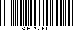 Código de barras (EAN, GTIN, SKU, ISBN): '6405779406093'