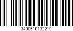 Código de barras (EAN, GTIN, SKU, ISBN): '6408610162219'