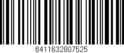 Código de barras (EAN, GTIN, SKU, ISBN): '6411632807525'