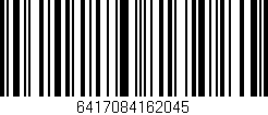Código de barras (EAN, GTIN, SKU, ISBN): '6417084162045'