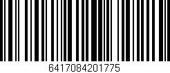 Código de barras (EAN, GTIN, SKU, ISBN): '6417084201775'
