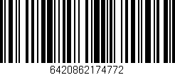 Código de barras (EAN, GTIN, SKU, ISBN): '6420862174772'