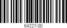 Código de barras (EAN, GTIN, SKU, ISBN): '64227-00'