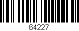 Código de barras (EAN, GTIN, SKU, ISBN): '64227'