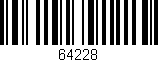 Código de barras (EAN, GTIN, SKU, ISBN): '64228'