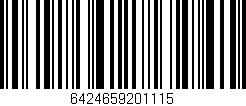 Código de barras (EAN, GTIN, SKU, ISBN): '6424659201115'