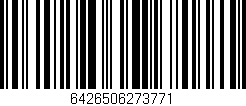 Código de barras (EAN, GTIN, SKU, ISBN): '6426506273771'