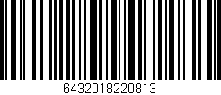 Código de barras (EAN, GTIN, SKU, ISBN): '6432018220813'