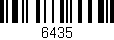Código de barras (EAN, GTIN, SKU, ISBN): '6435'